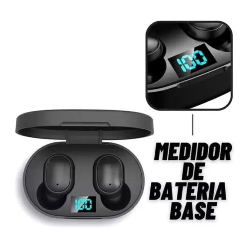 Fone de Ouvido Sem Fio TWS Bluetooth 5.0 - Cor Preto - QmaraShop