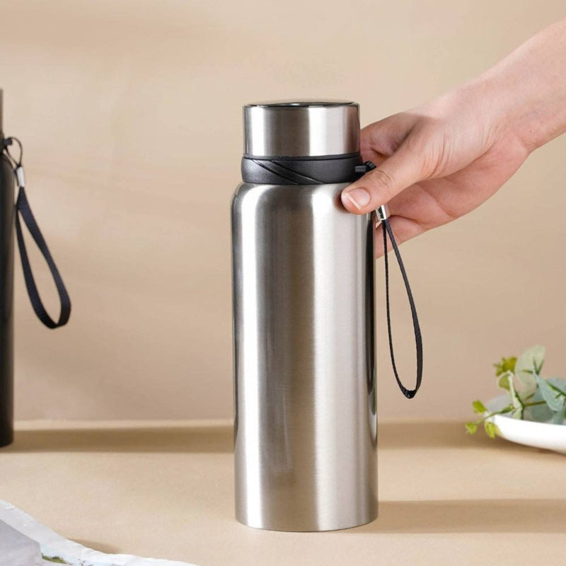 Garrafa Térmica Inox Vácuo Água Gelada Café Quente 750 Ml - QmaraShop