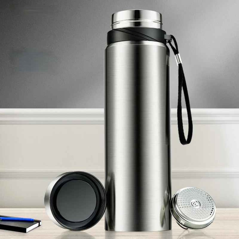 Garrafa Térmica Inox Vácuo Água Gelada Café Quente 750 Ml - QmaraShop