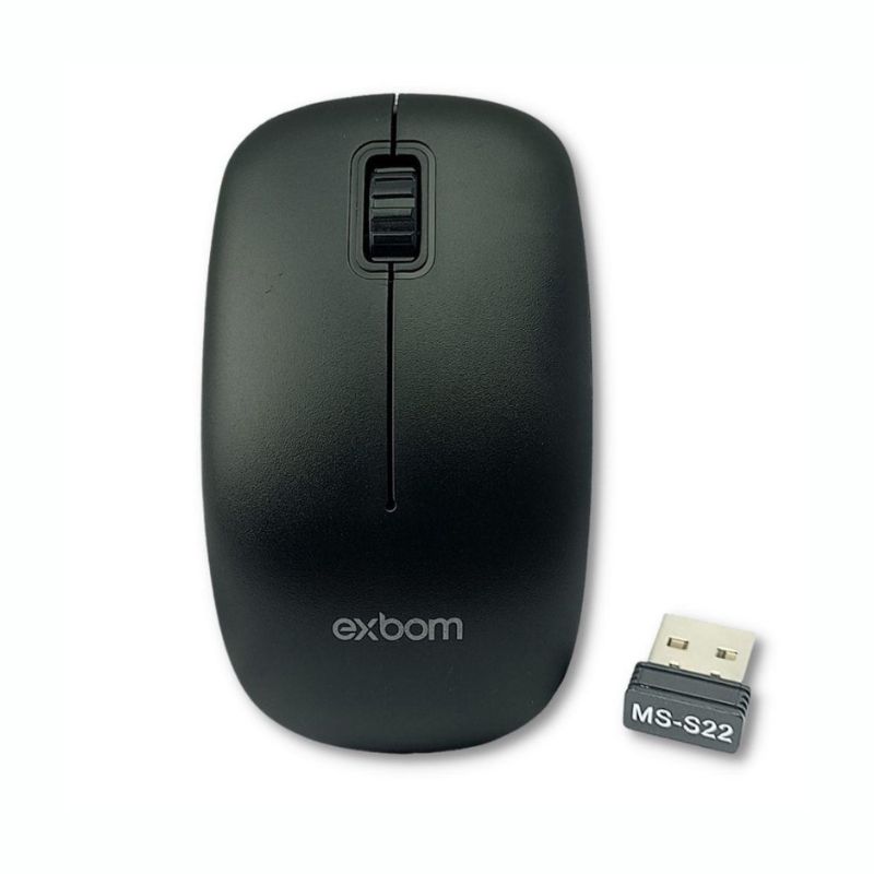 Mouse Wireless Sem Fio USB 2.4ghz MS - S22 - QmaraShop