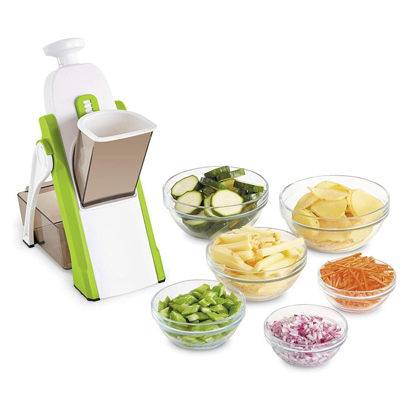 Multifuncional Food Chopper Mandoline Slicer Cortador e Fatiador - QmaraShop