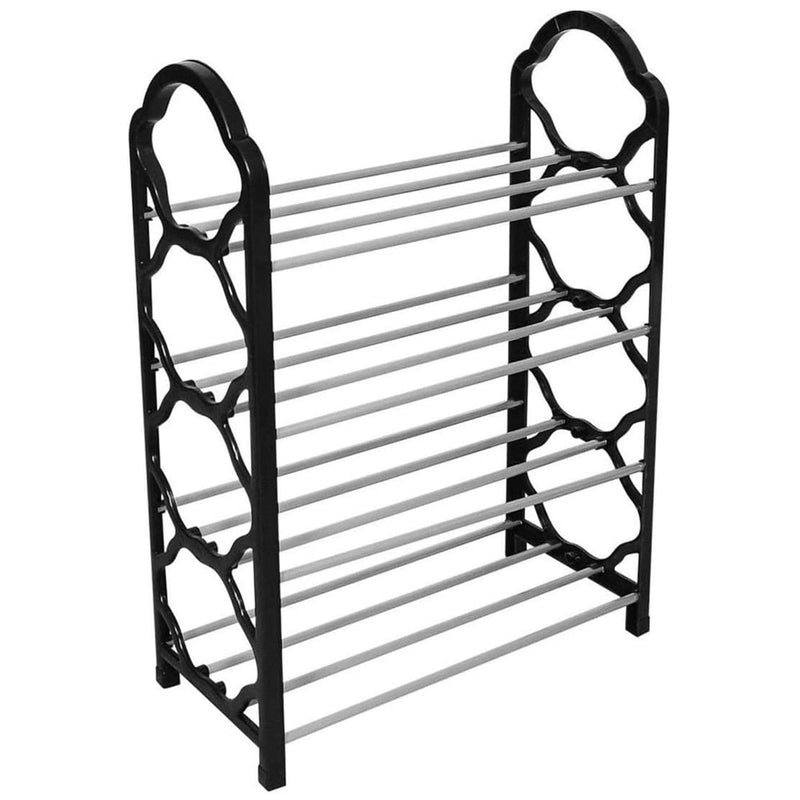 Sapateira 4 Andares Vertical Organizador Sapato Prateleira Até 8 Pares - QmaraShop