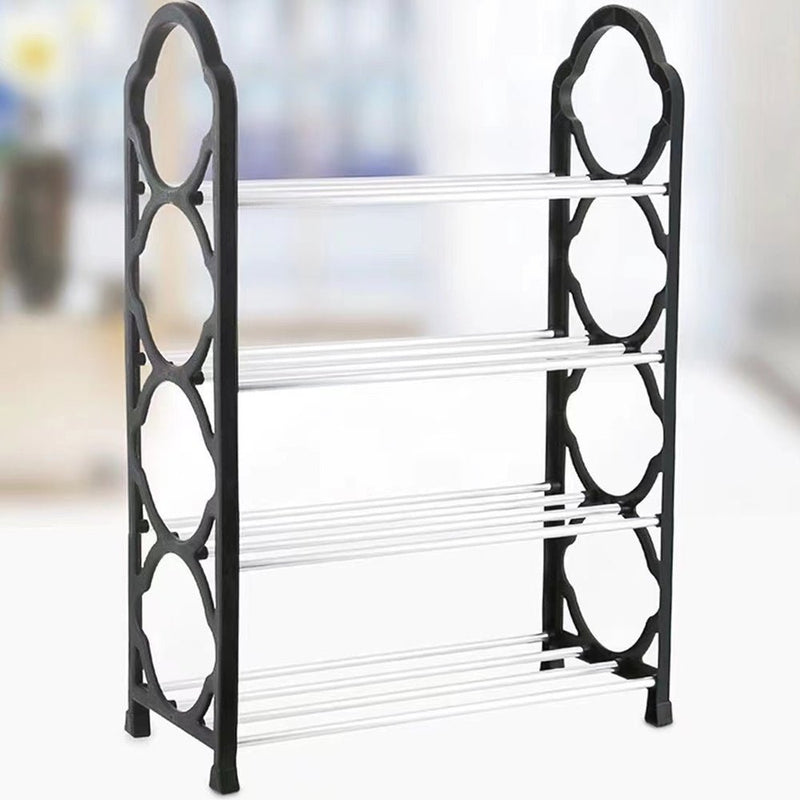 Sapateira 4 Andares Vertical Organizador Sapato Prateleira Até 8 Pares - QmaraShop