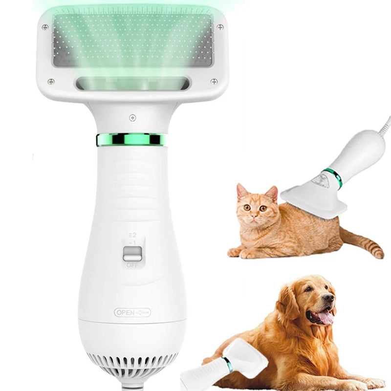 Secador Pet Portatil Profissional 2 Em 1 Banho E Tosa Cachorro e Gato - QmaraShop