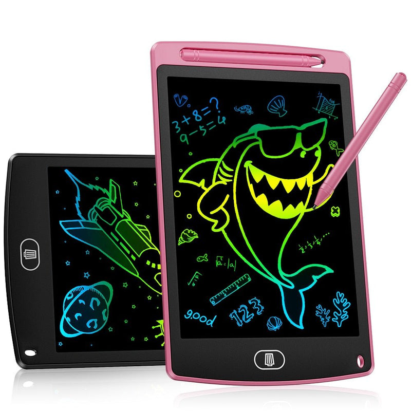 Tablet Infantil LCD Lousa Mágica Escrita Colorida Para Desenho e Estudo - 12 Polegadas - QmaraShop