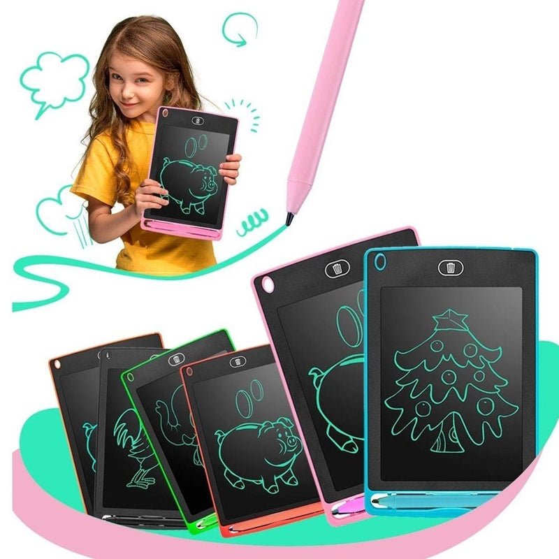 Tablet Infantil LCD Lousa Mágica Para Desenho e Estudo 8,5" - QmaraShop