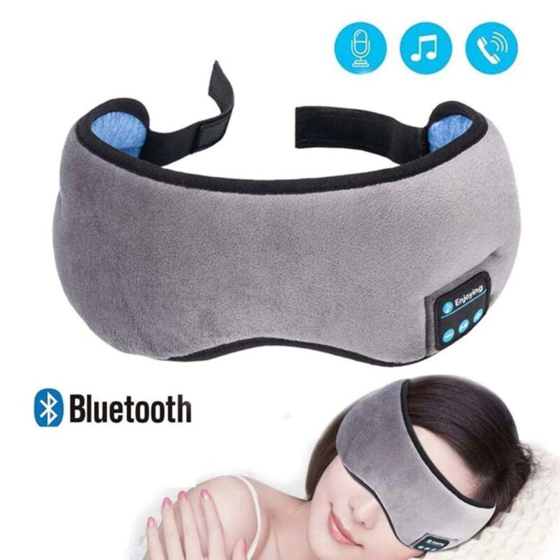 Tapa Olho Máscara Dormir Fone De Ouvido Bluetooth - QmaraShop